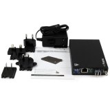 StarTech.com Gigabit Ethernet koper naar glasvezel media converter SM LC 10 km