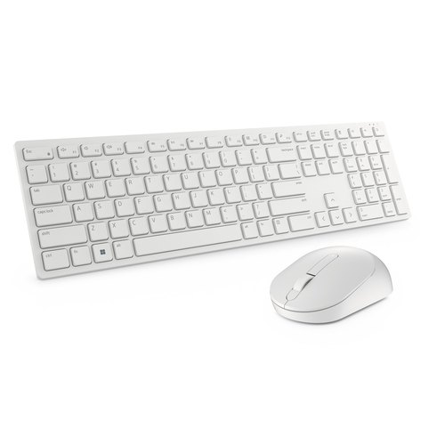 DELL Pro toetsenbord en muis - KM5221W - VS internationaal (QWERTY) - wit
