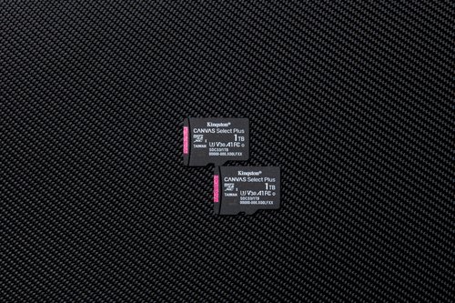 Kingston Technology 1TB microSDXC Canvas Select Plus Gen3 150MB/s A1 kaart + adapter