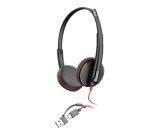 HP Poly Blackwire 3225 Stereo USB-C Headset + 3,5 mm plug + USB-C/A adapter