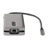 StarTech.com USB-C Multiport Adapter, 4K 60Hz HDMI/VGA, 3-Port USB Hub, 100W Power Delivery Pass-Through, GbE, Travel Docking Station met Charging, Mini Dock, 30cm Wrap-Around Kabel
