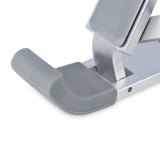 StarTech.com Inklapbare Laptopstandaard, Verstelbare Hoek, Ergonomische Laptophouder, Draagvermogen 10Kg, Ventileren/Kantelen/Verhogen, Aluminium Tablet/Laptop Steun/Riser/Staander