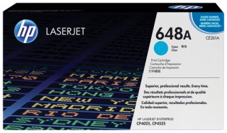 HP 648A originele cyaan LaserJet tonercartridge