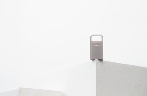 Kingston Technology DataTraveler 256GB Micro 200MB/s Metal USB 3.2 Gen 1