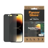 PanzerGlass ® Privacy Screen Protector iPhone 14 Pro | Classic Fit Doorzichtige schermbeschermer Apple 1 stuk(s)
