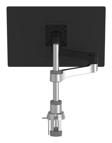 R-Go Tools Monitorarm R-Go Zepher, verstelbare enkele monitorarm, 100% circulair, tot 8 kg draagvermogen, zwart