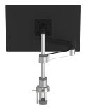 R-Go Tools Monitorarm R-Go Zepher, verstelbare enkele monitorarm, 100% circulair, tot 8 kg draagvermogen, zwart