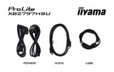 iiyama ProLite XB2797HSU-B1 computer monitor 68,6 cm (27") 1920 x 1080 Pixels Full HD LED Zwart