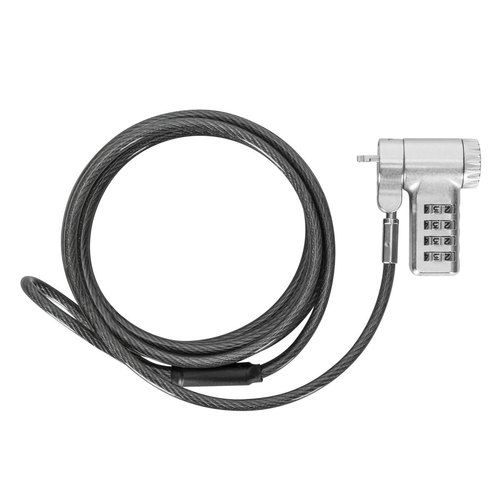Targus ASP96RGLX kabelslot Zilver 2 m