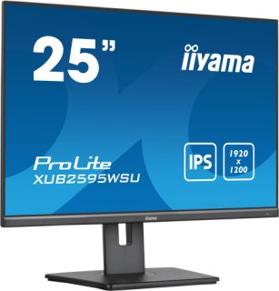 iiyama ProLite XUB2595WSU-B5 computer monitor 63,5 cm (25") 1920 x 1200 Pixels WUXGA LED Zwart