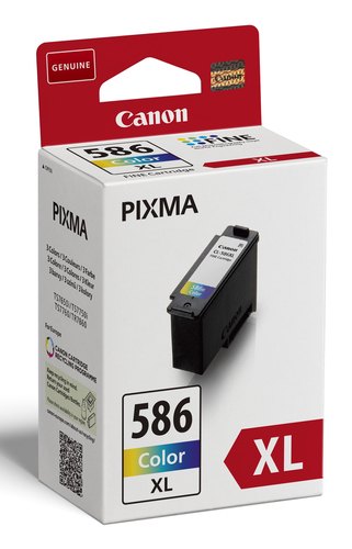 Canon PG-595XL/CL-586XL + GP-501 50Sh. Value Pack inktcartridge 2 stuk(s) Origineel Hoog (XL) rendement Zwart, Cyaan, Magenta, Geel