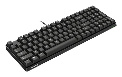 CHERRY K37ID toetsenbord Industrieel USB QWERTY Amerikaans Engels Zwart