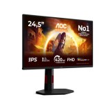 AOC G4 25G4KUR computer monitor 62,2 cm (24.5") 1920 x 1080 Pixels Full HD LED Zwart, Rood