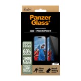 PanzerGlass ® 2-Way Privacy Screen Protector iPhone 16 | 15 | Ultra-Wide Fit w. EasyAligner Doorzichtige schermbeschermer Apple 1 stuk(s)
