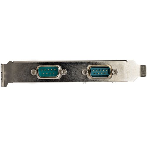 StarTech.com 2-port PCI Express RS232 Serial Adapter Kaart, PCIe RS232 Seriële Host Controller Kaart, PCIe naar Dual Serial DB9 Kaart, 16950 UART, Uitbreidingskaart, Windows & Linux