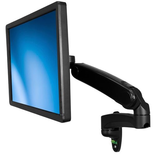 StarTech.com ARMPIVWALL flat panel bureau steun 76,2 cm (30") Muur Zwart