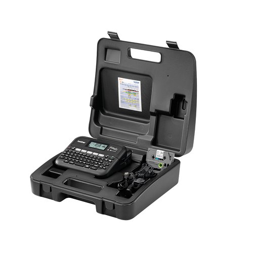 Brother PT-D460BTVP labelprinter Thermo transfer 180 x 180 DPI 30 mm/sec Bedraad en draadloos TZe Bluetooth QWERTY