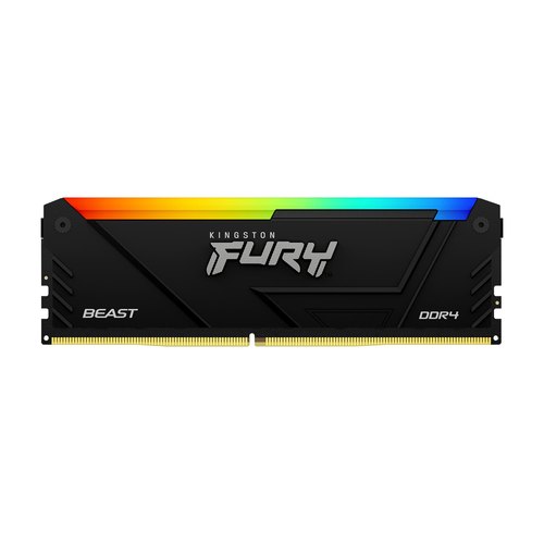Kingston Technology FURY Beast 32GB 3200MT/s DDR4 CL16 DIMM (Sets van 2) RGB