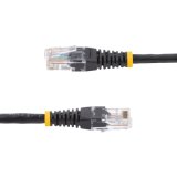 StarTech.com 15 m Cat5e Gegoten RJ45 UTP Netwerkkabel Zwart