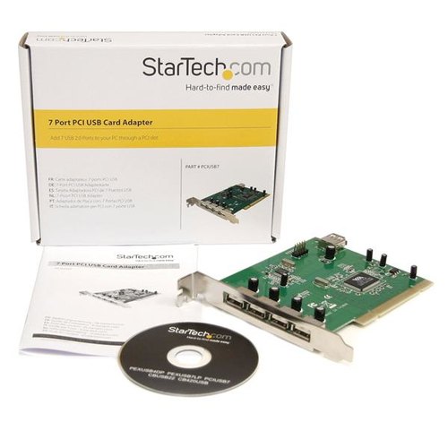 StarTech.com 7-poort PCI USB Adapter