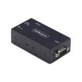 StarTech.com 1-Port Serieel naar Ethernet Adapter, 802.3af PoE, IP Serial Device Server voor Remote RS232 Apparatuur, Muur/DIN Rail Monteerbaar, RJ45 LAN naar DB9 Converter