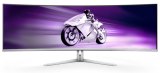 Philips Evnia 8000 49M2C8900/00 computer monitor 124,2 cm (48.9") 5120 x 1440 Pixels Dual QHD QD-OLED Wit