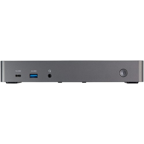 StarTech.com USB-C & USB-A Dock - Hybride Universeel Triple Monitor Laptop Docking Station DisplayPort & HDMI 4K 60Hz - 85W Power Delivery, 6x USB Hub, GbE, Audio - USB 3.1 Gen 2 10Gbps