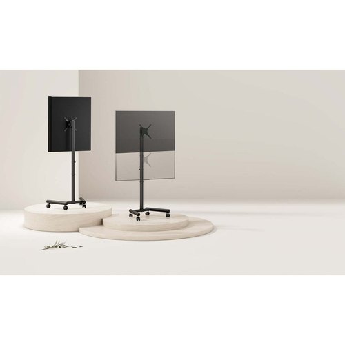 Manhattan Trolley voor TV’s en monitoren, voor schermen 13"–42", VESA-compatibiliteit: van 75x75 tot 200x200 mm (controleer de afmetingen van de vier montagegaten aan de achterzijde), max 20 kg, 6 hoogten, beugel